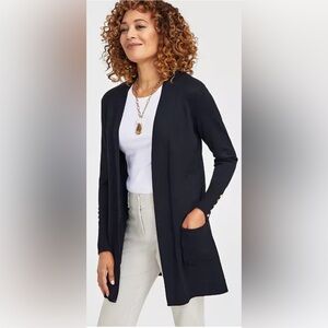 JM Collection
Women's Button-Sleeve Flyaway Cardigan Sweater